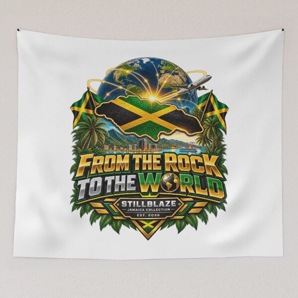 Item preview, From the Rock to the World – Jamaican Pride by STILLBLAZE designed and sold by BilcoStillbaze.