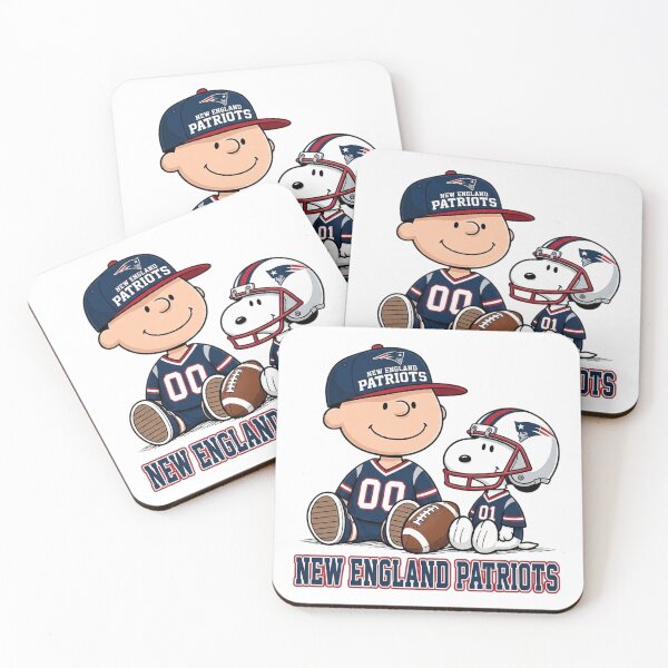 Item preview, Snoopy And Charlie Brown New England Football Fan designed and sold by CaneufeyCip.