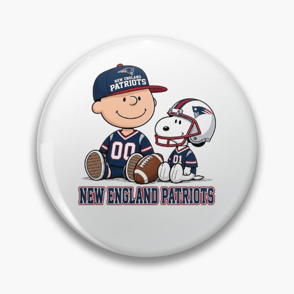 Item preview, Snoopy And Charlie Brown New England Football Fan designed and sold by CaneufeyCip.