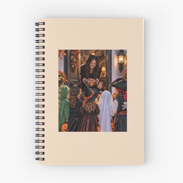 Item preview, Trick or Treat at the Door — A Halloween Night designed and sold by Novel Works Studio.