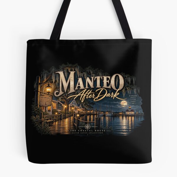 Item preview, Manteo After Dark Waterfront Nights designed and sold by The Coastal Route.
