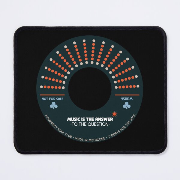 Item preview, Music Is The Answer- To The Question designed and sold by modernistdesign.