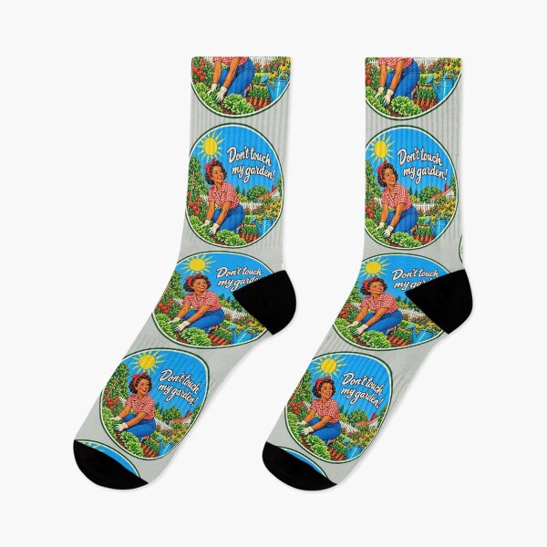 Item preview, Don’t Touch My Garden – Funny Retro Gardener designed and sold by American Fieldmark Studio.