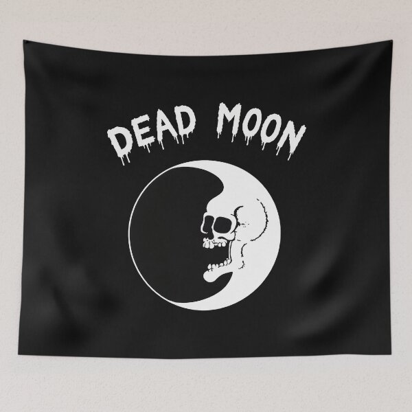 Item preview, Dead Moon Skull Crescent Moon Gothic  designed and sold by candicRinnert.