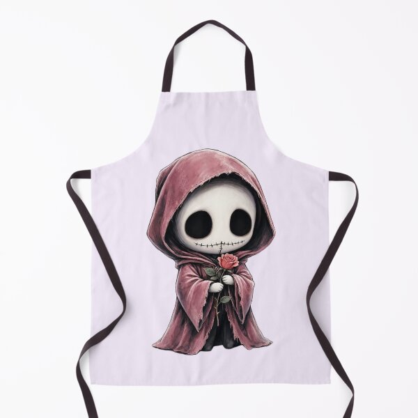 Item preview, Cute Pink Grim Reaper with a Rose designed and sold by SweetLilith.