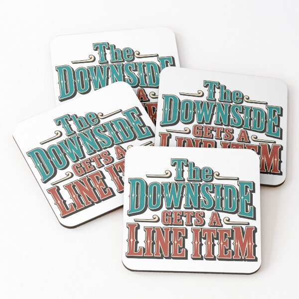 Item preview, The Downside Gets a Line Item Trading Type Art designed and sold by Bikivuno.
