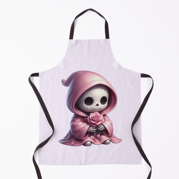 Item preview, Cute Pink Grim Reaper with a Rose designed and sold by SweetLilith.