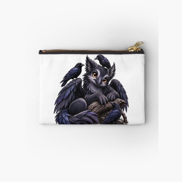 Item preview, Raven Griffin and Ravens – Dark Fantasy Mythical Creature designed and sold by Hatchling Hollow.