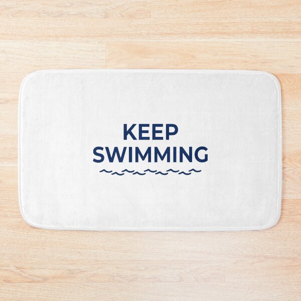 Item preview, Motivational Keep Swimming designed and sold by DarnickSaarang.