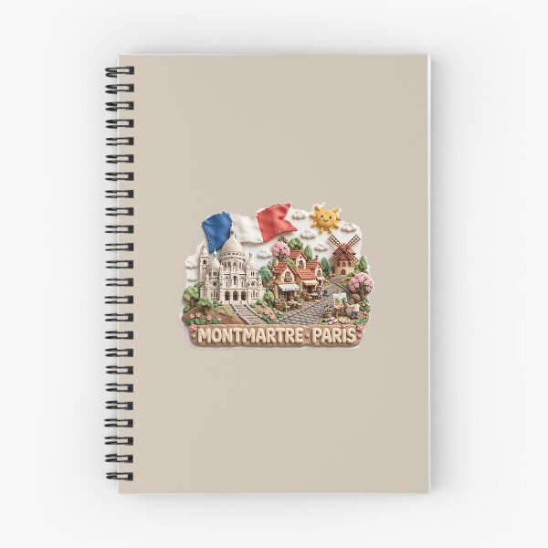 Item preview,  MONTMARTRE · PARIS · Sacre-Coeur & Artists Village  designed and sold by PaintMeWorld.