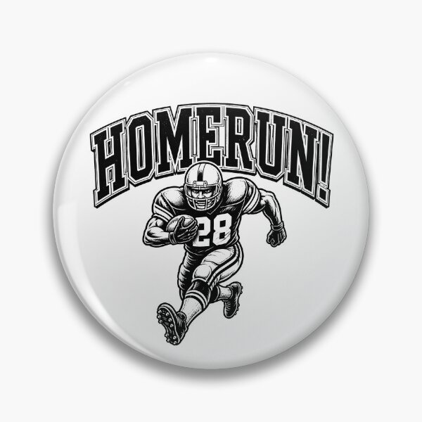 Item preview, Homerun Football Touchdown Baseball Funny Football Gear designed and sold by DynamicDesign.