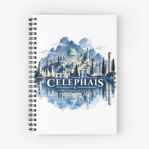 Item preview, Celephaïs The Dream-Land Lovecraft Dreamlands Fantasy Vintage Art designed and sold by Extravanganzza.