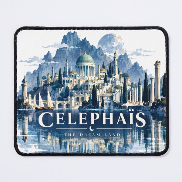 Item preview, Celephaïs The Dream-Land Lovecraft Dreamlands Fantasy Vintage Art designed and sold by Extravanganzza.