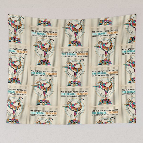 Item preview, Bengal Tiger Yoga Instructor designed and sold by PictoVibe.
