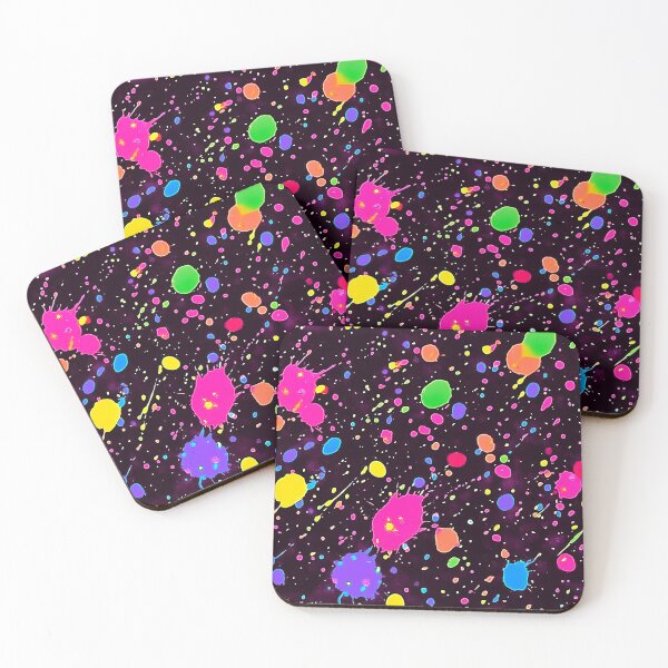 Item preview, Colorful Paint Splatter And Splashes Modern Abstract Designs designed and sold by DEC02.
