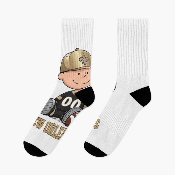 Item preview, Snoopy And Charlie Brown New Orleans Football Fan designed and sold by CaneufeyCip.