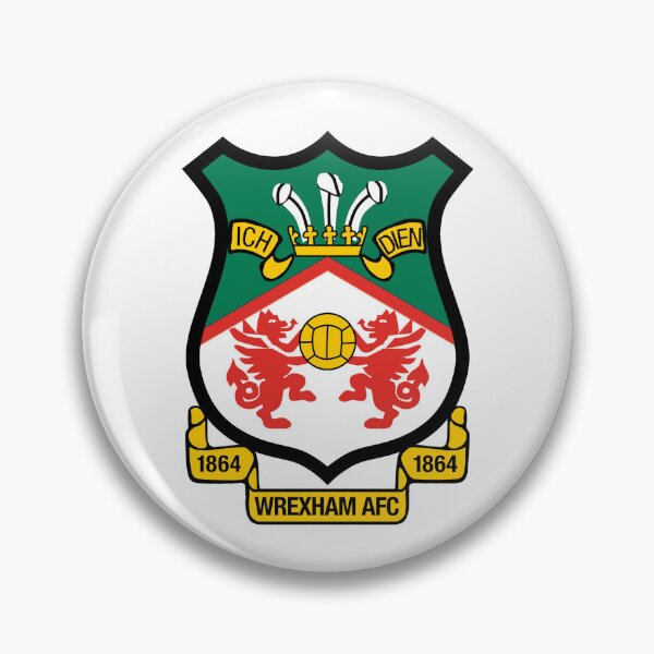Item preview, Wrexham AFC Football Club Logo Badge Emblem designed and sold by mots65.