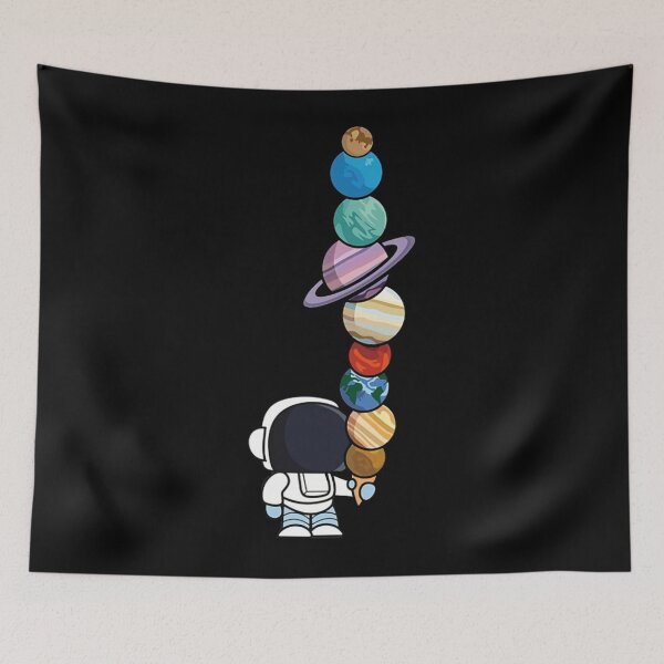 Item preview, Astronaut Holding Planet Icecream BoysGirls STEM Kids designed and sold by MarlaMaloneShop.