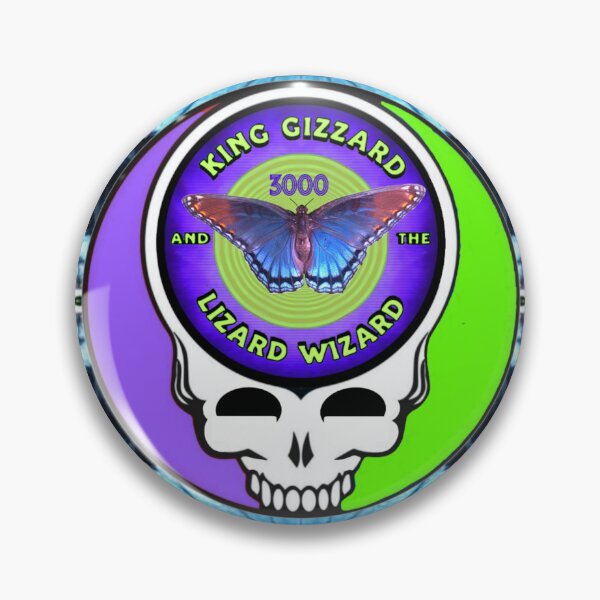 Item preview, King Gizzard and the Lizard Wizard - Butterfly 3000 designed and sold by Q Art & Design .