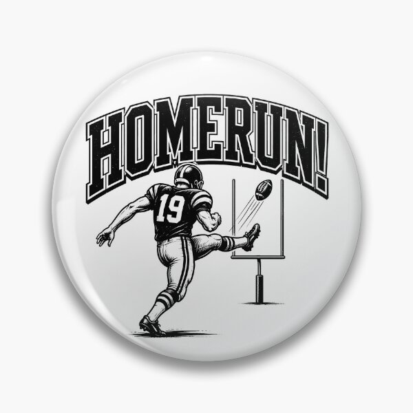 Item preview, Homerun Football Kicker Baseball Funny Football Gear designed and sold by DynamicDesign.