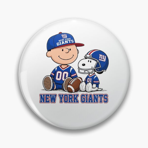 Item preview, Snoopy And Charlie Brown New York Football Fan designed and sold by CaneufeyCip.