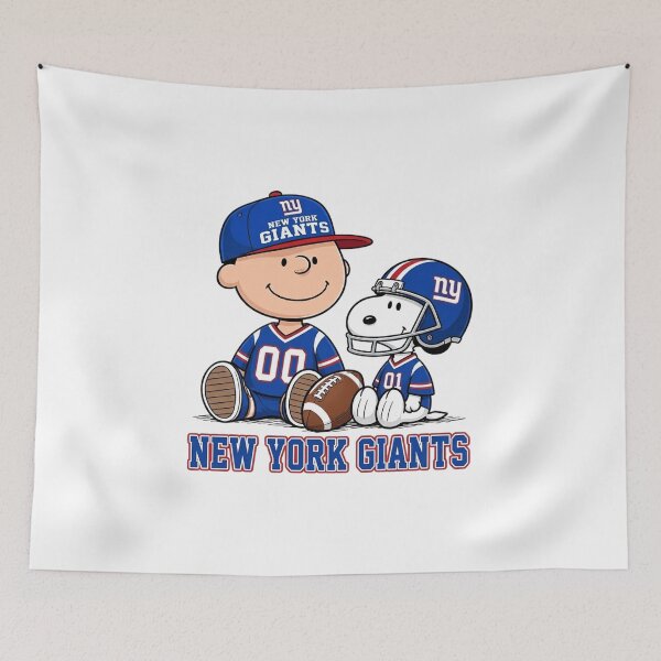 Item preview, Snoopy And Charlie Brown New York Football Fan designed and sold by CaneufeyCip.