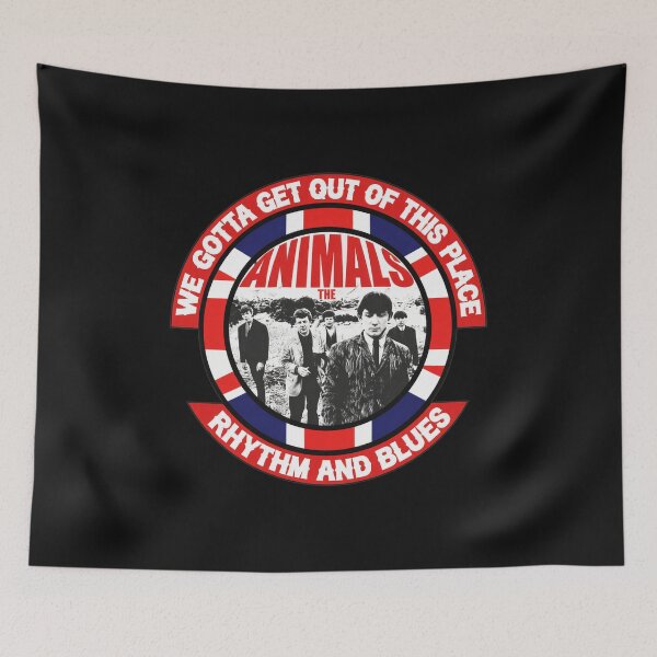 Item preview, The Animals Rock Quote Band Emblem  designed and sold by candicRinnert.