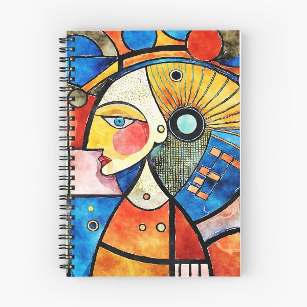 Item preview, Exotic Cubism Art Exquisite Face Colorful Abstract Designs designed and sold by DEC02.