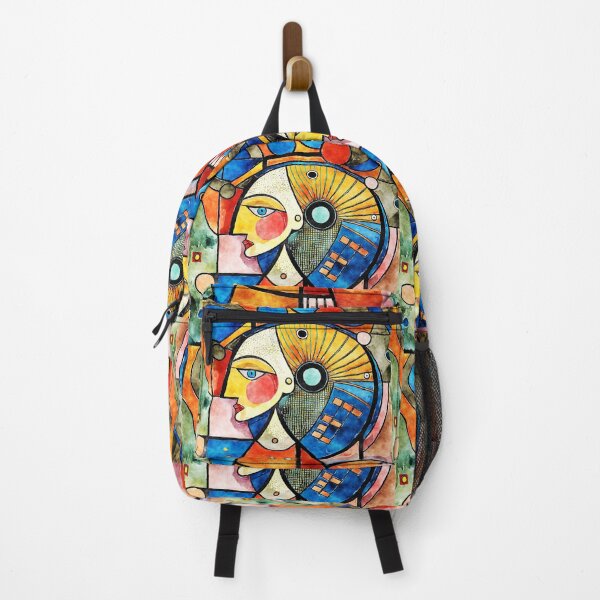Item preview, Exotic Cubism Art Exquisite Face Colorful Abstract Designs designed and sold by DEC02.