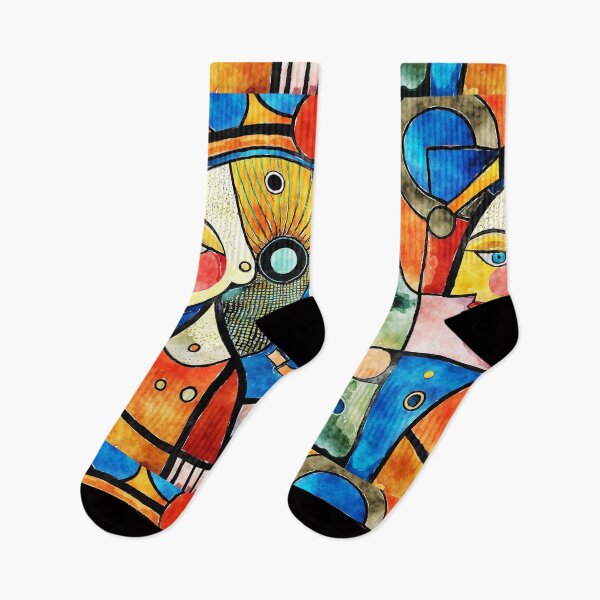 Item preview, Exotic Cubism Art Exquisite Face Colorful Abstract Designs designed and sold by DEC02.