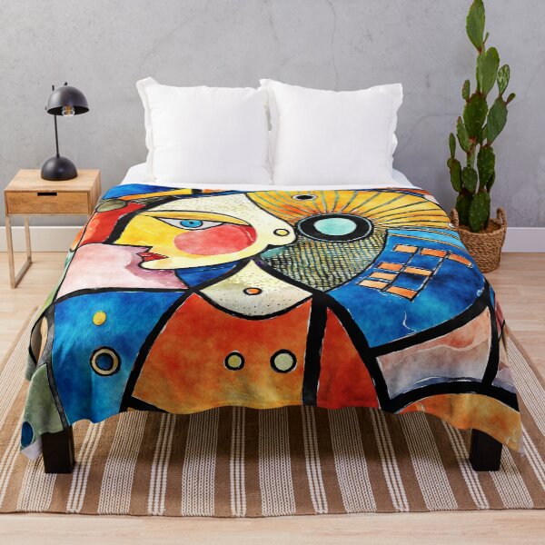 Item preview, Exotic Cubism Art Exquisite Face Colorful Abstract Designs designed and sold by DEC02.
