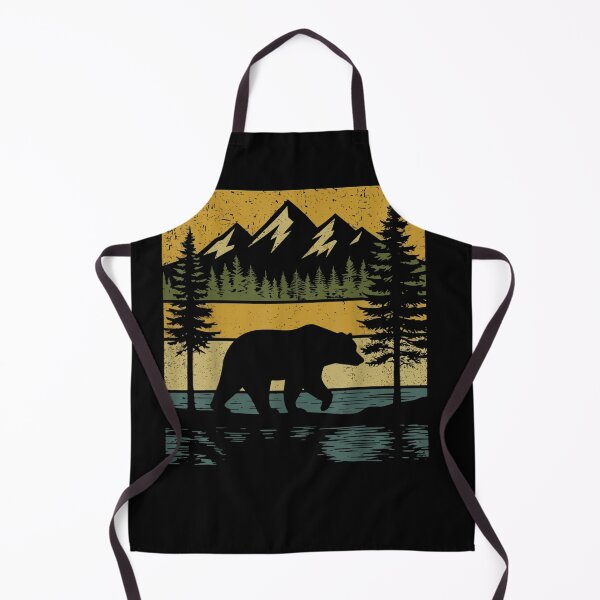 Item preview, Bear Mountain Retro Outdoor Hiking Wildlife designed and sold by KatieThomShop.