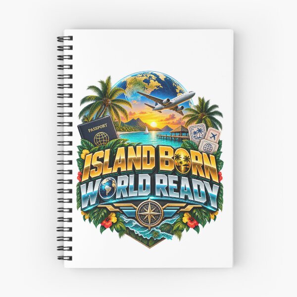 Item preview, Island Born World Ready – Caribbean Travel Streetwear designed and sold by BilcoStillbaze.