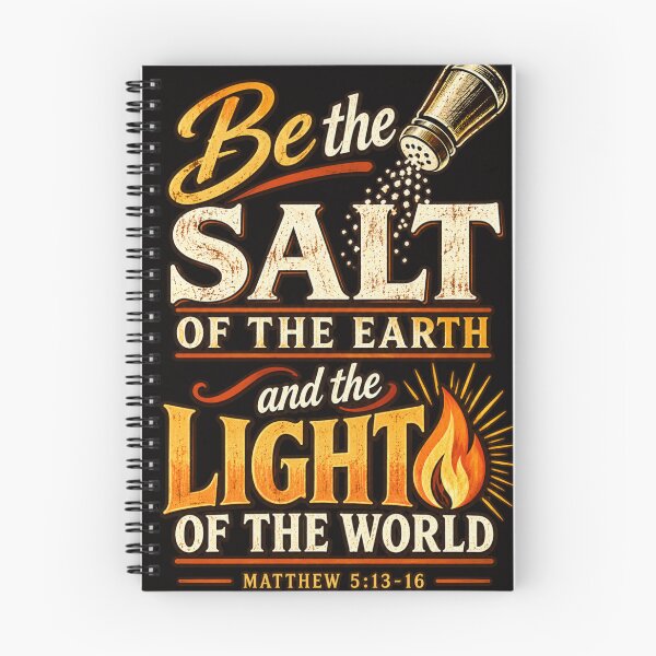 Item preview, Be the Salt of the Earth and the Light of the World designed and sold by TheBibleStop.
