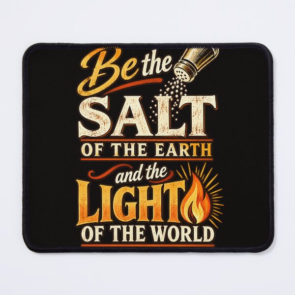 Item preview, Be the Salt of the Earth and the Light of the World designed and sold by TheBibleStop.