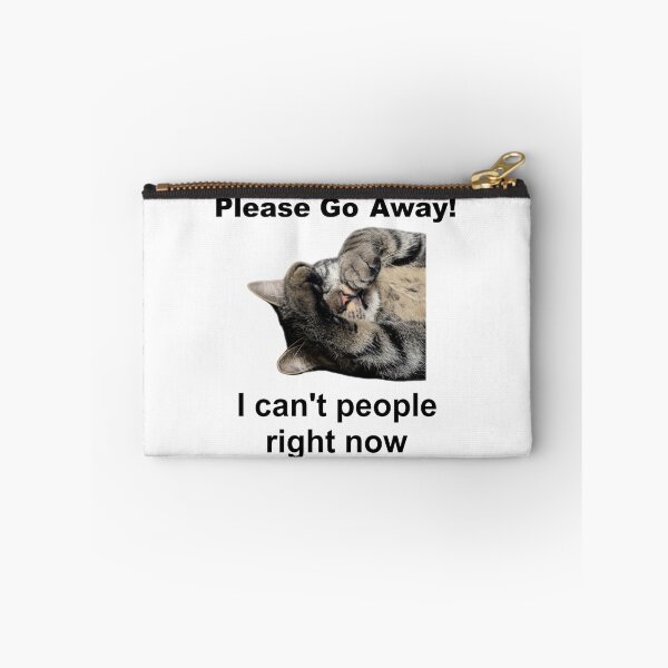 Item preview, I Can't People Now - Cat  designed and sold by DocAurora.