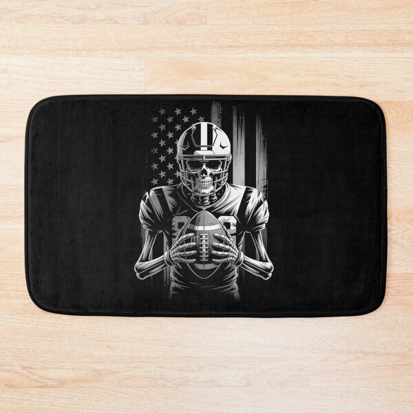 Item preview, American Football Skeleton USA Flag Halloween Men Teens designed and sold by MarlaMaloneShop.