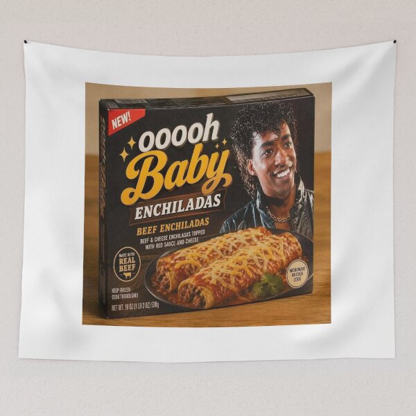 Item preview,  Oooh Baby Enchiladas | Friday the 13th Parody | Horror Comedy designed and sold by DTCShop-313.