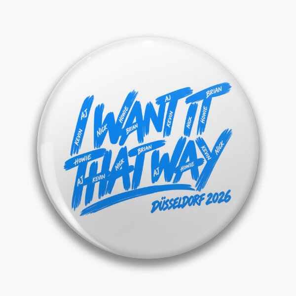 Item preview, I Want It That Way Düsseldorf 2026 Concert  designed and sold by BareCrack.