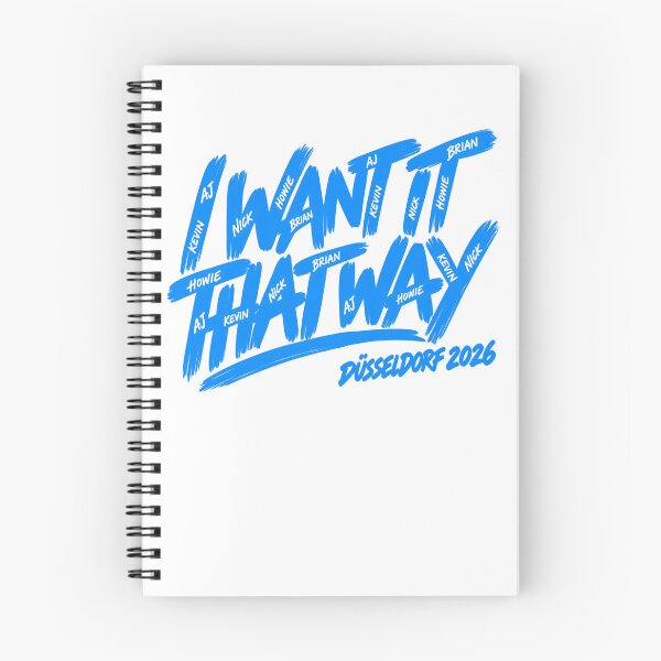 Item preview, I Want It That Way Düsseldorf 2026 Concert  designed and sold by BareCrack.