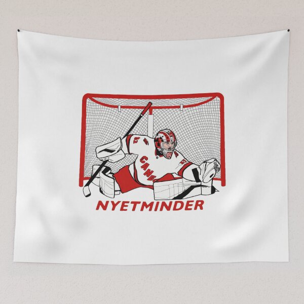 Item preview, Hockey Goalie Nyetminder Sports Art designed and sold by DarnickSaarang.