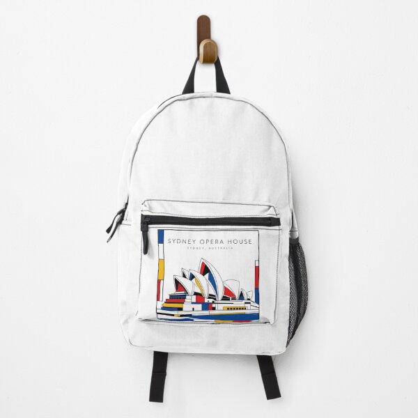 Item preview, Sydney Opera House Mondrian Style Poster 3D designed and sold by CMYKStudio.