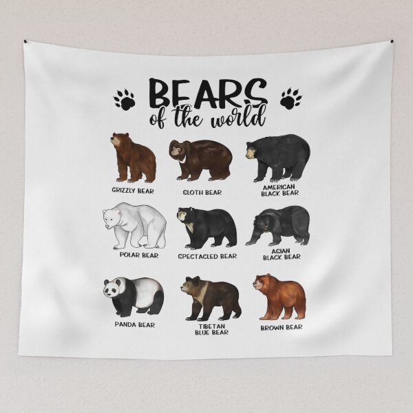 Item preview, Bears of The World - Bears designed and sold by KatieThomShop.
