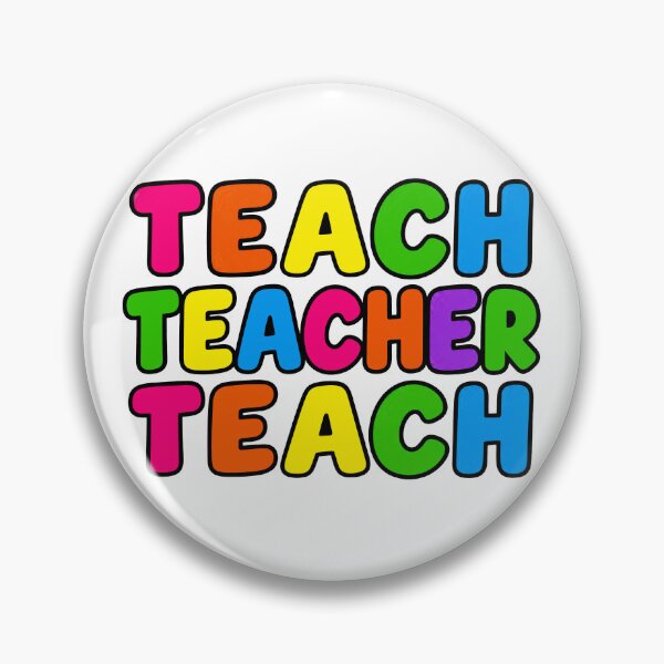 Item preview, teach teacher teach rainbow school designed and sold by OCD_JESSICA.