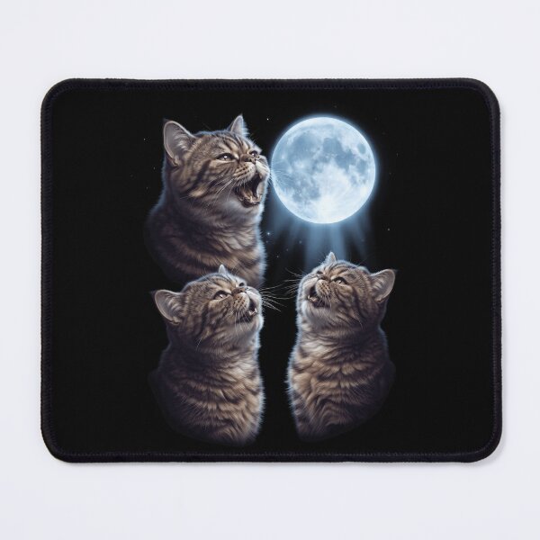 Item preview, Exotic Shorthair Howling Moon Art Cat Kitten Lover designed and sold by dian-rody-crest.