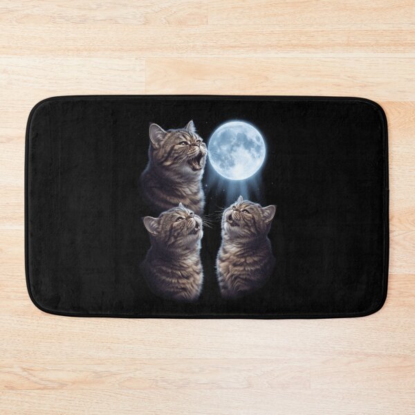 Item preview, Exotic Shorthair Howling Moon Art Cat Kitten Lover designed and sold by dian-rody-crest.