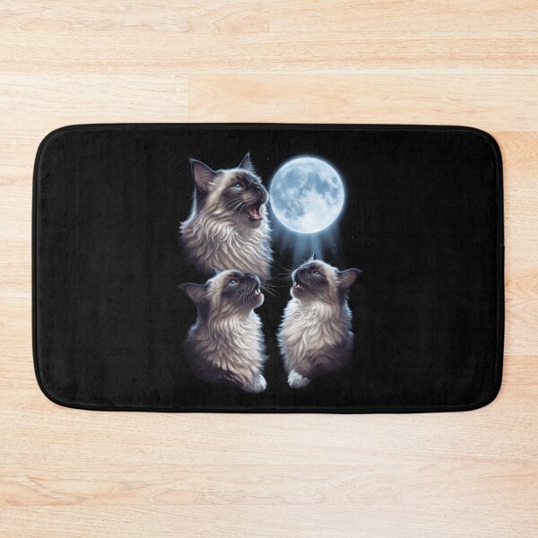 Item preview, Himalayan Howling Moon Art Cat Kitten Lover designed and sold by dian-rody-crest.