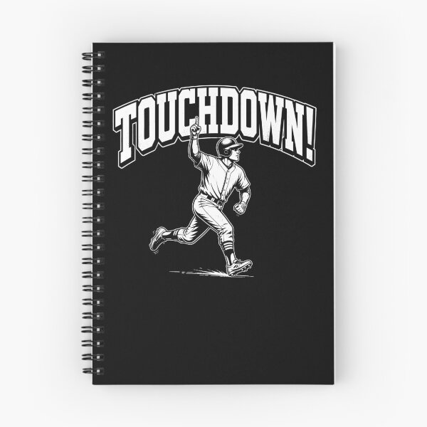 Item preview, Touchdown Baseball Home Run Football Funny Baseball Gear designed and sold by DynamicDesign.
