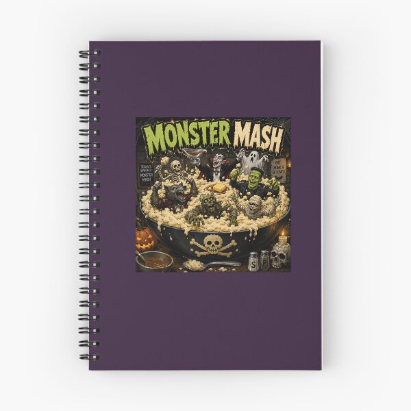 Item preview, Monster Mash Funny Halloween Food Horror Humour designed and sold by Hornace88studio.