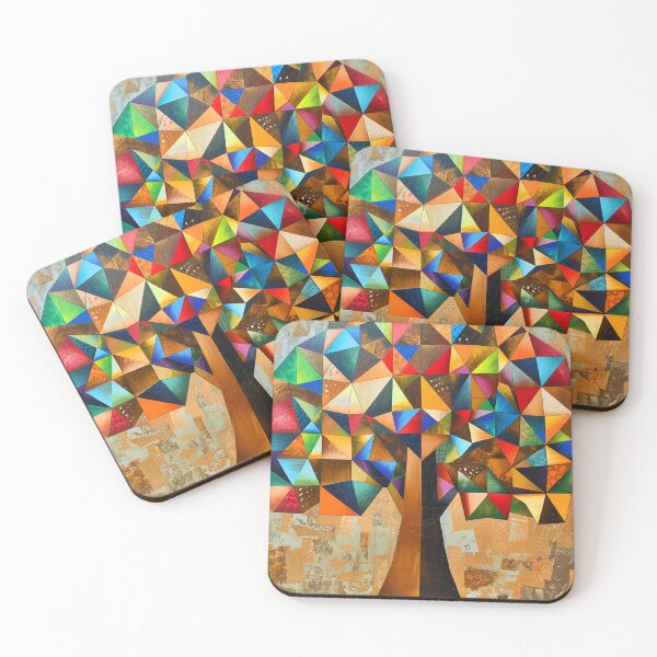 Item preview, Tree Of Life-Inspired Colorful Geometric Digital Art designed and sold by DEC02.